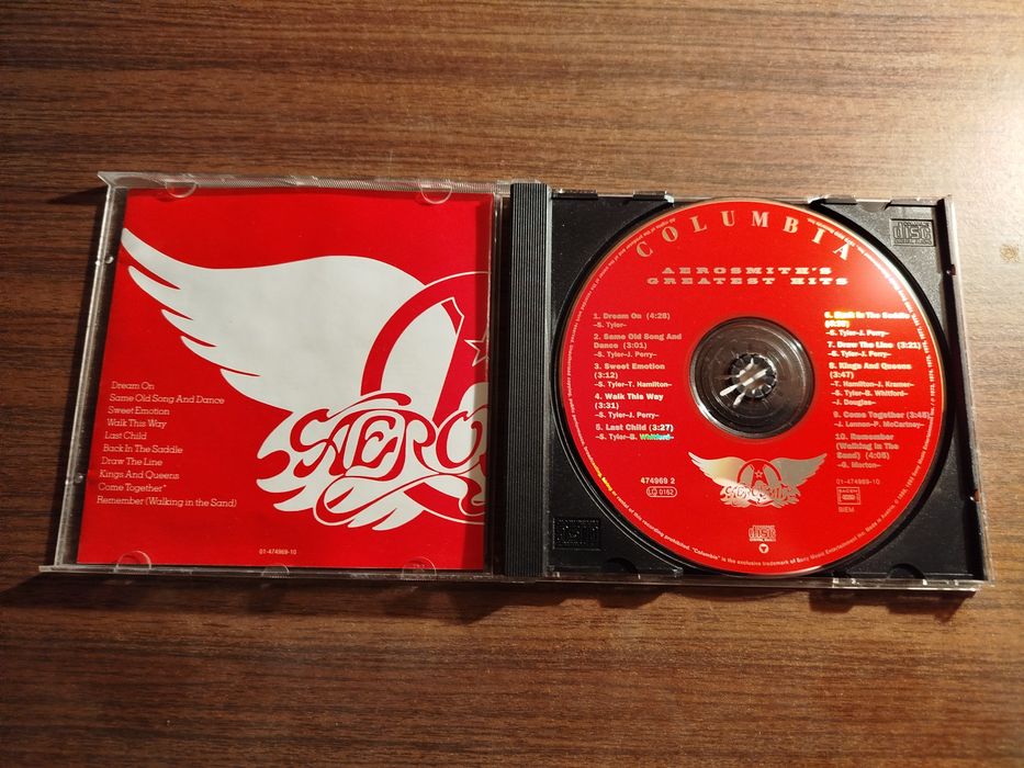 AEROSMITH Bon Jovi Фирменные Компакты ЦЕНА ЗА ВСЁ