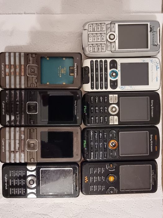 Sony Ericsson k770i, k700i, k550i, k510i, w200i, w610i
