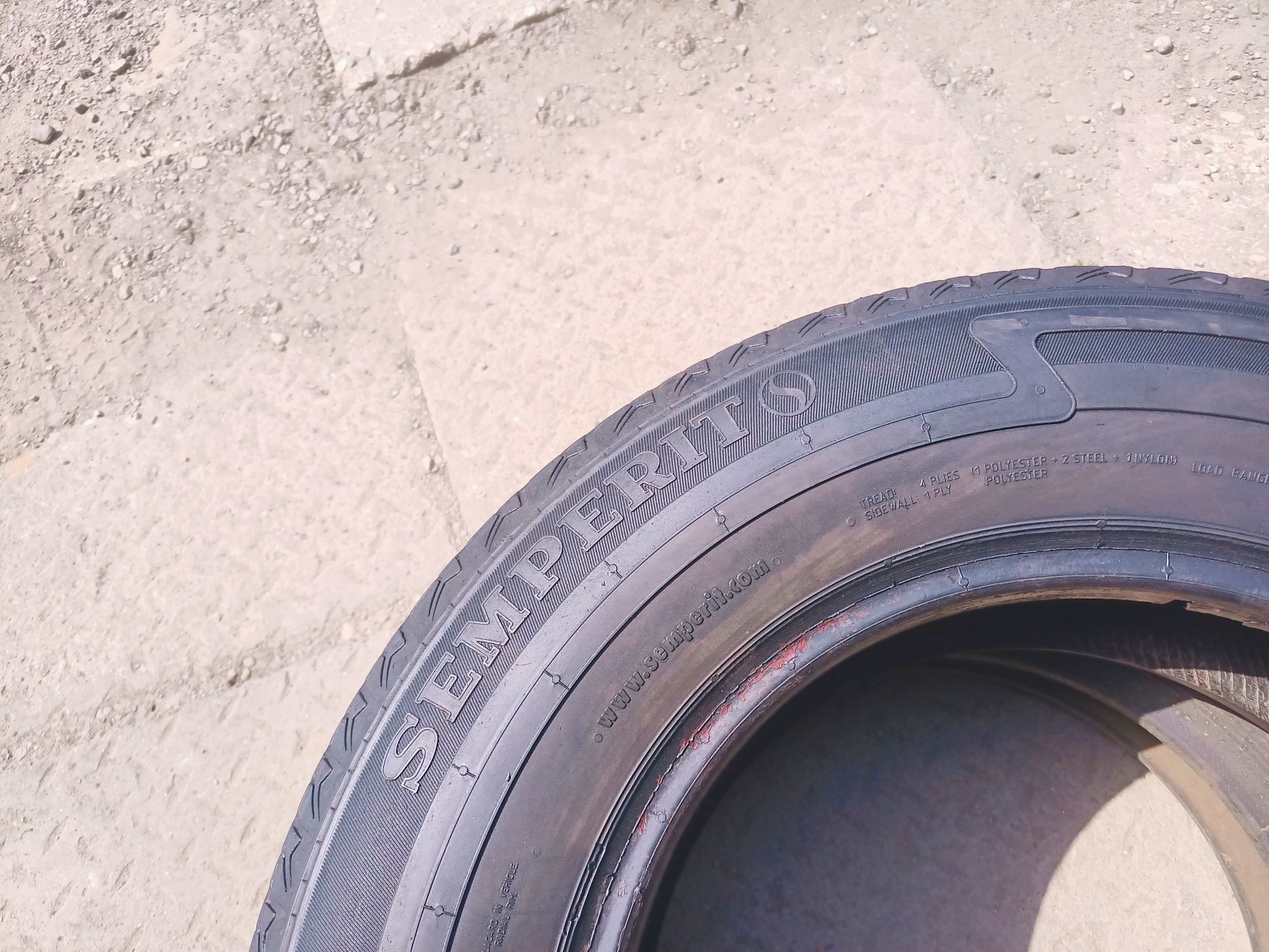 185/80/14 C wzmocnione Semperit bieżnik 6mm