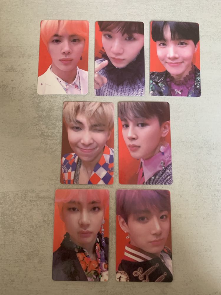 Bts Love Yourself Album Photocards Não Oficiais