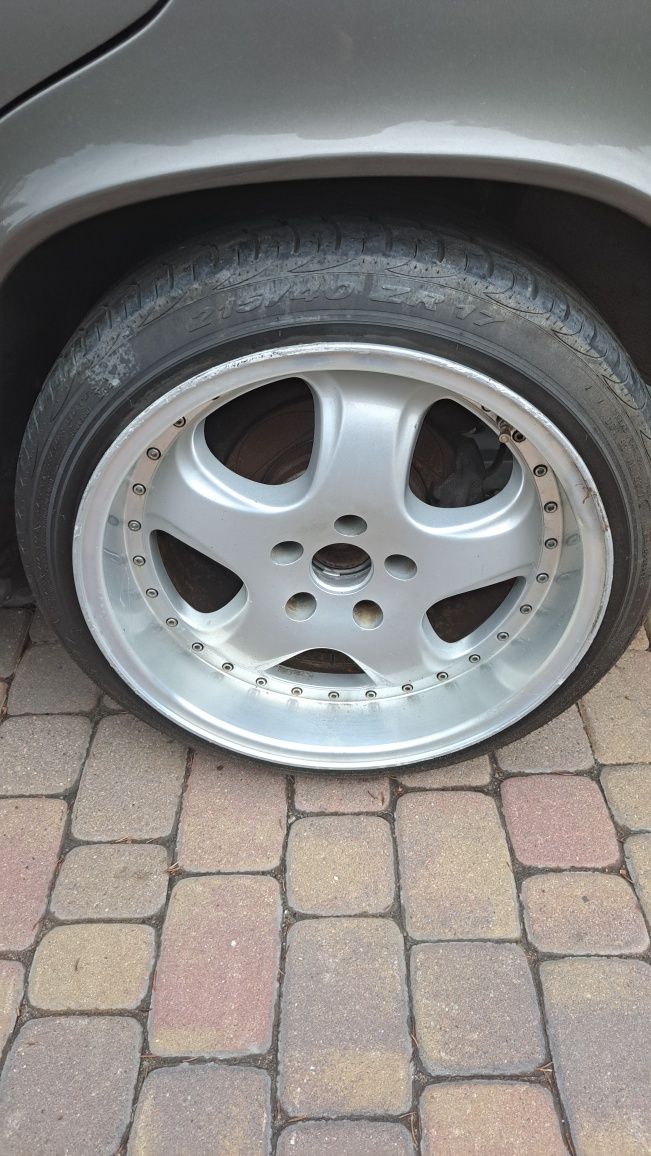 Felgi Mercedes w201 w124 5x112 17" szerokie rant fk bbs artec