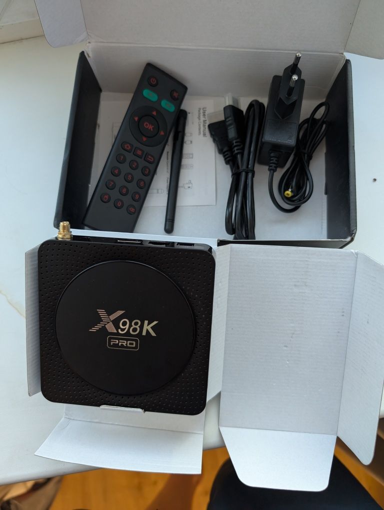 Android TV Box x98k PRO 8k 4k 4/32 Gb Android 11 CPU Rockchip RK3566
