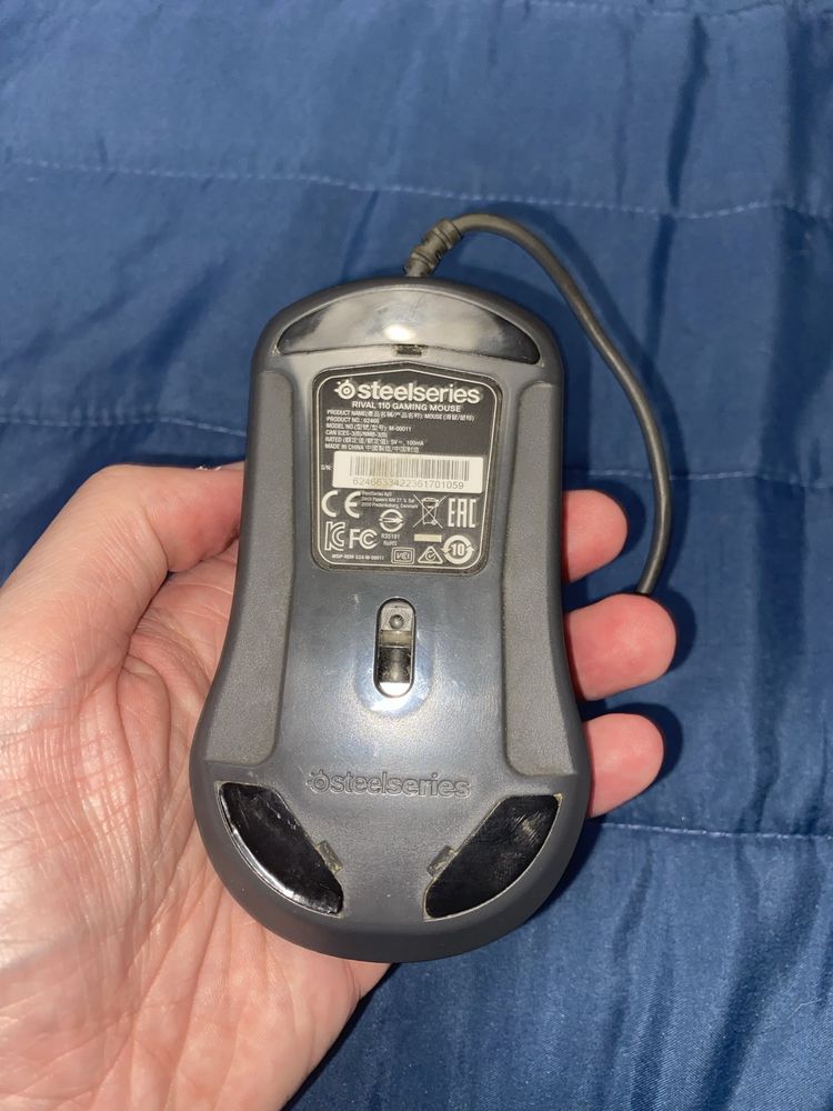 Rato Gamer SteelSeries Rival 110 + Caixa e Manual