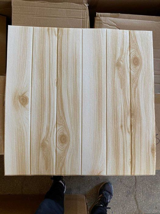 ЗНИЖКИ! 3Д Самоклеящиеся Панели ДЕРЕВО, Самоклеючі 3D панелі ПВХ обої