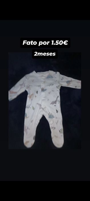 Roupa de bebê para menino/a em 2 mão