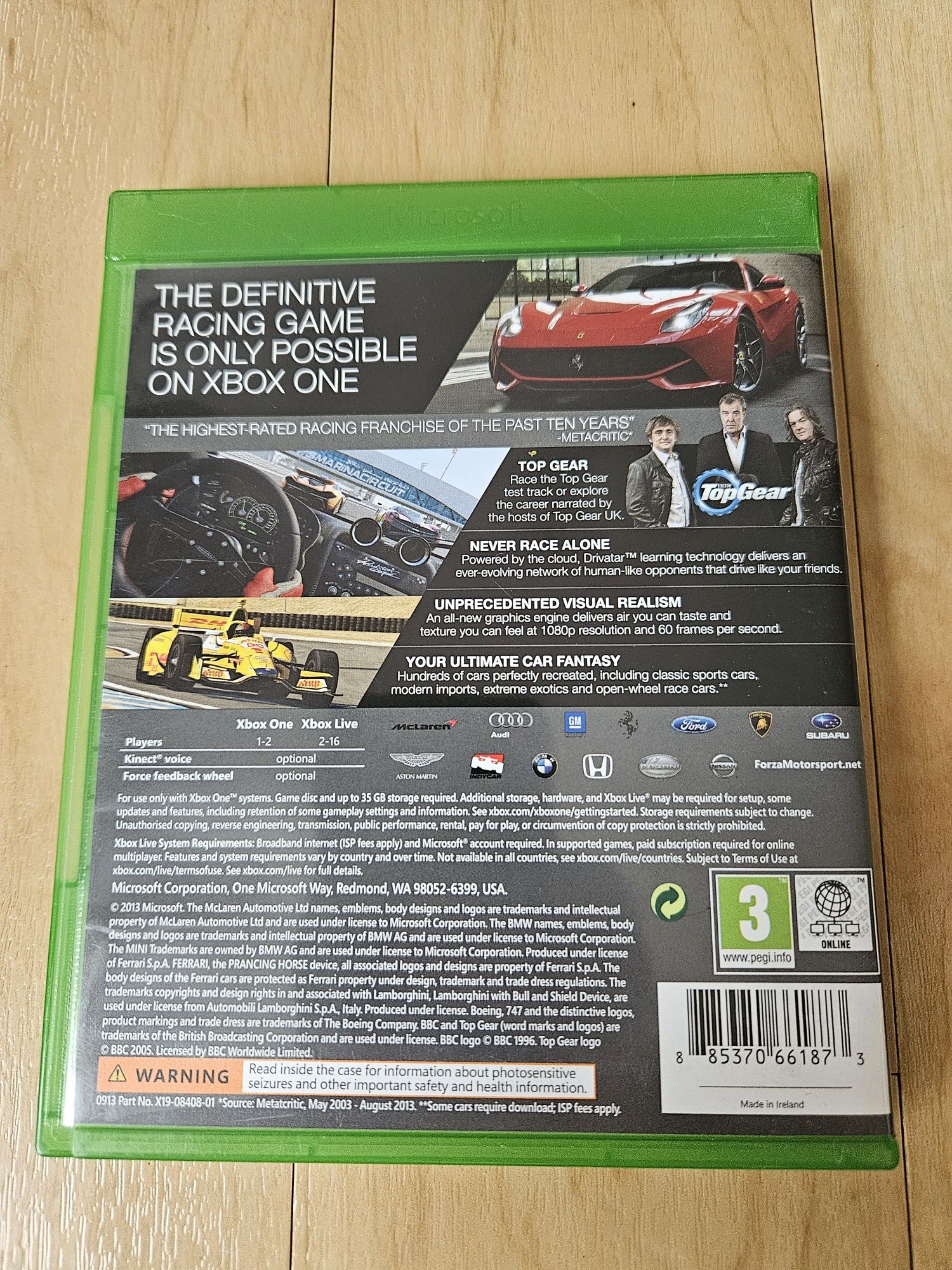 Forza MotorSport 5 gra na Xbox One