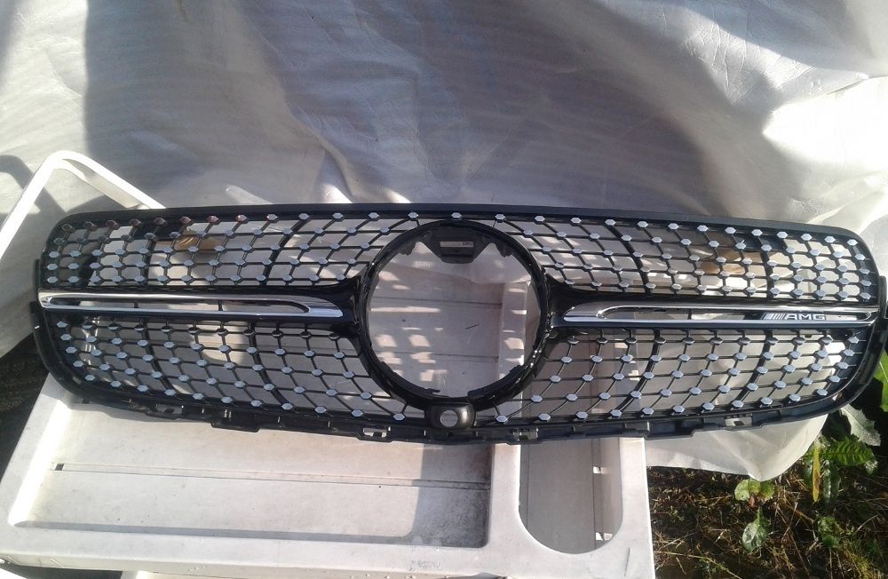 Nowy Grill Atrapa Mercedes GLC A253 X253 Diamond Kamera Distronic Gril