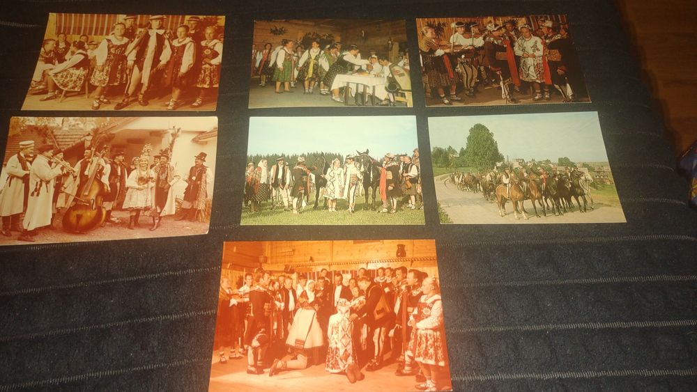 7 Pocztówek Wesele Góralskie Zakopane Tatry