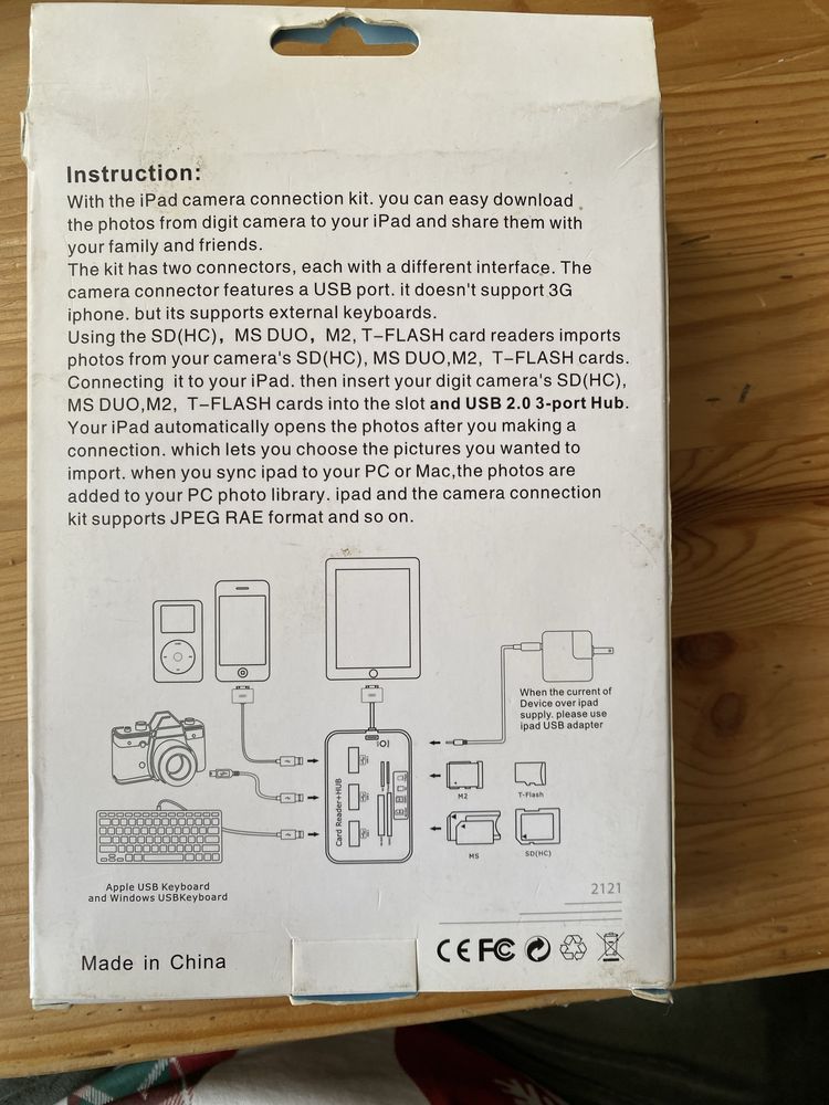 Apple iPad Camera Connection Kit