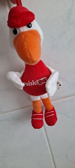 Maskotka Bocian Polski Bus 2 sztuki