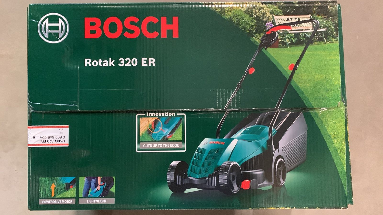 Газонокосарка електрична Bosch Rotak 320 EE