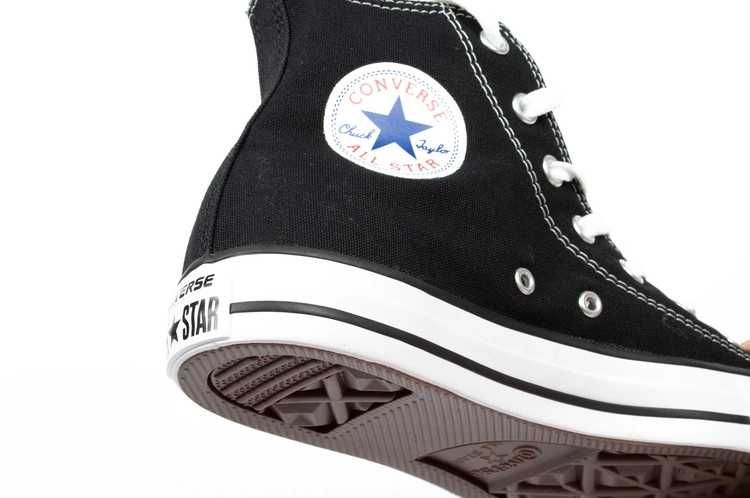 CONVERSE ALL STAR HI buty sportowe trampki za kostkę czarne r. 38-45