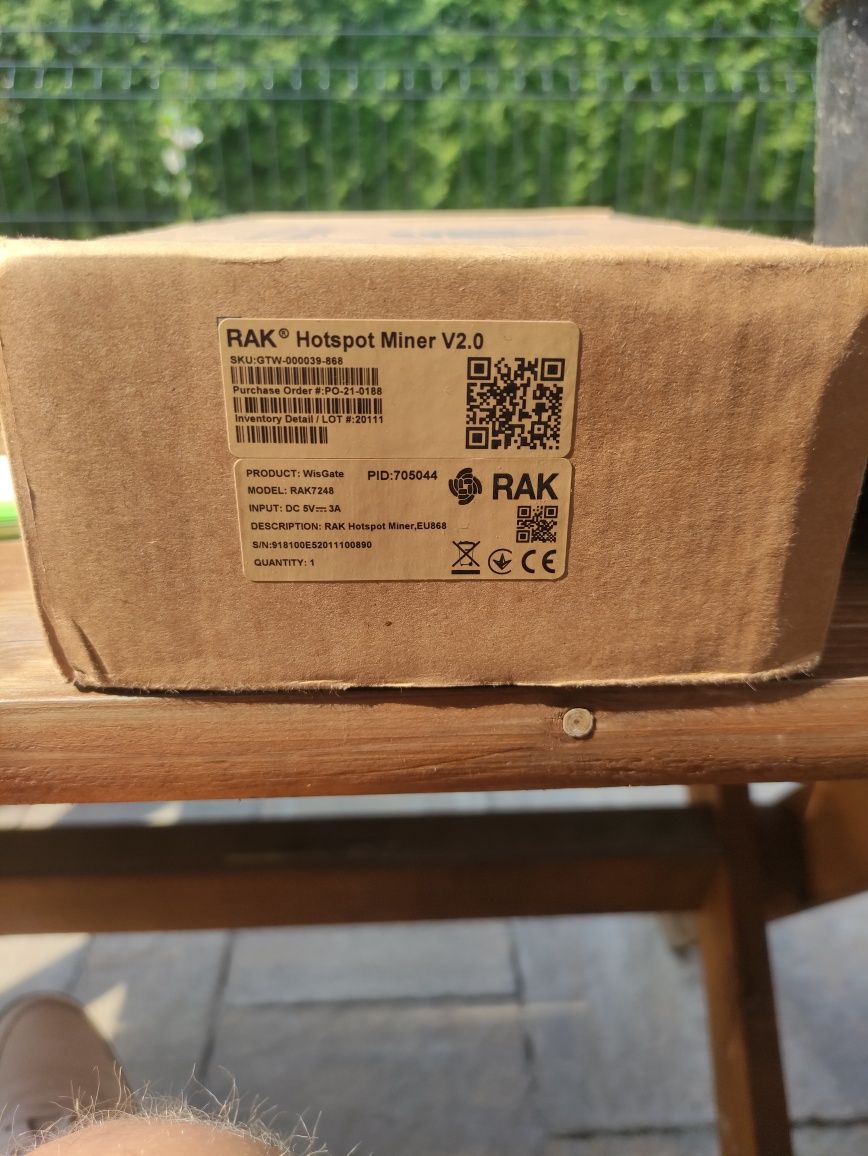 Hotspot Miner V2.0 RAK
