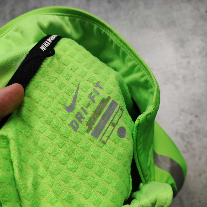 MĘSKA NEON Premium Sportowa Kamizelka Nike Dri-Fit Thermal Bieganie