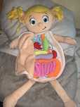 Pacjent pacjentka lalka z narzadami anatomia lekarz operacja erwin