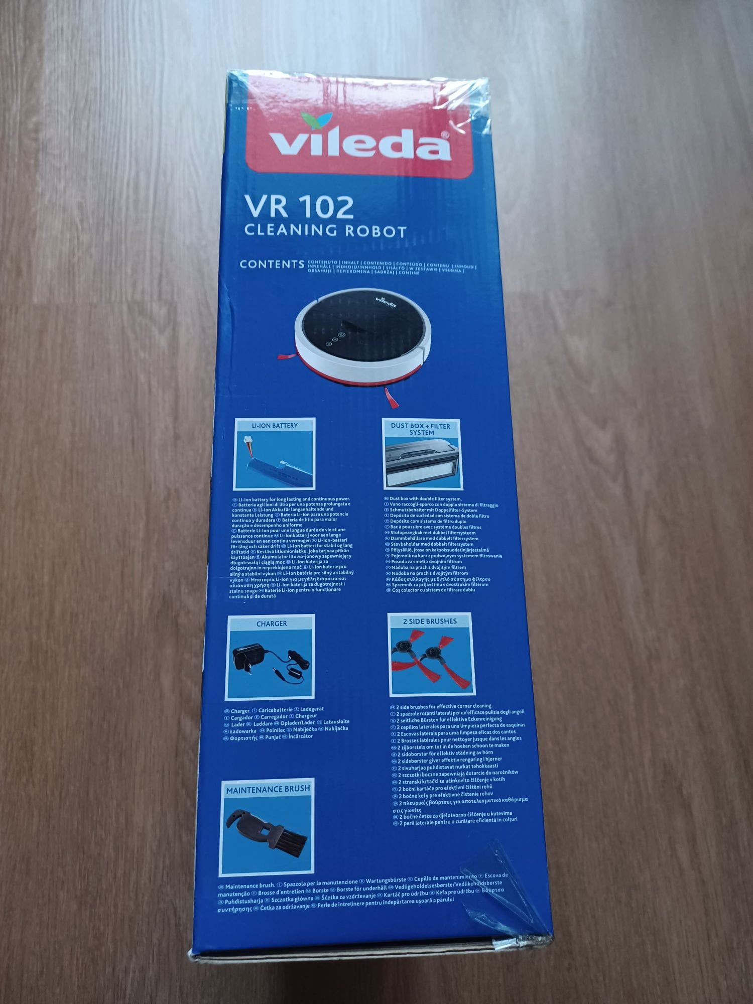 Vendo aspirador Robot Vileda VR 102 novo