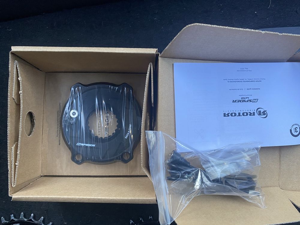 Potenciometro Rotor Inspider + Pratos (BTT/MTB)