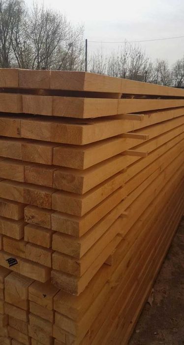 Дошка, брус і рейка обрізна та необрізна оптом по Україні