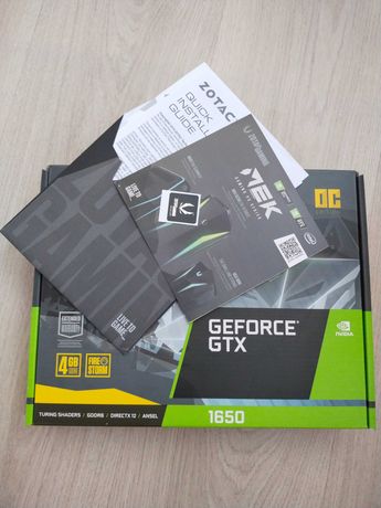 ZOTAC Gaming GeForce GTX 1650 OC D6