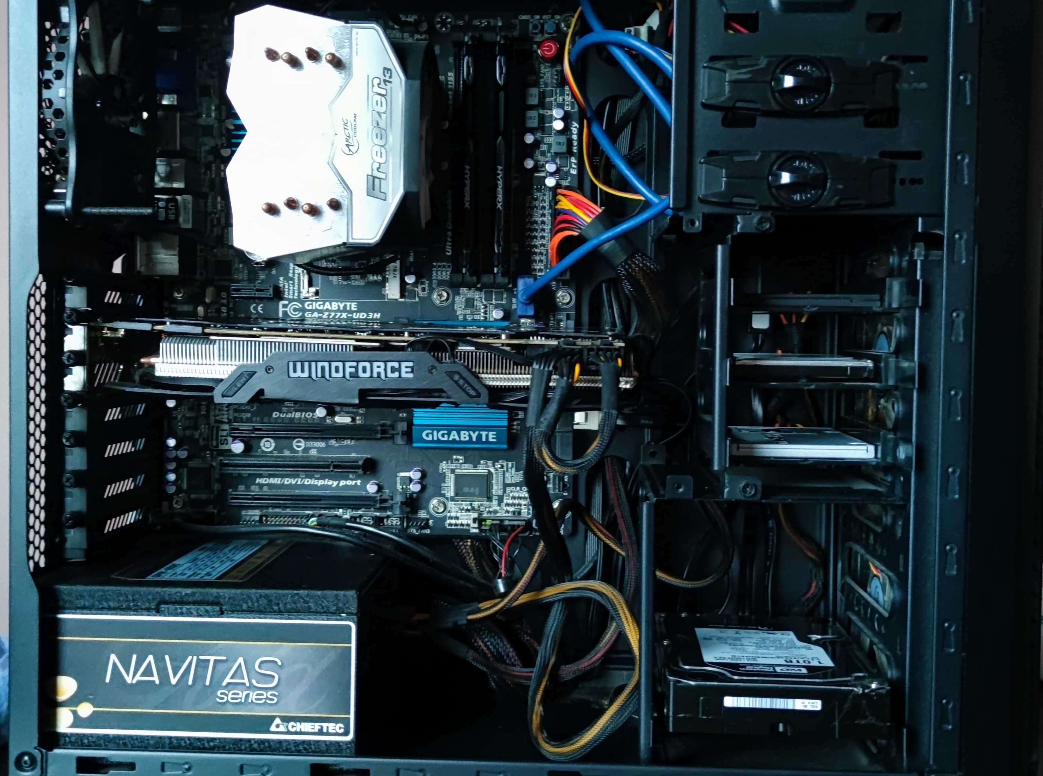 Ігровий ПК i7 3770k 16Gb Ram GTX 970 Xtreme 2 SSD 2 HDD