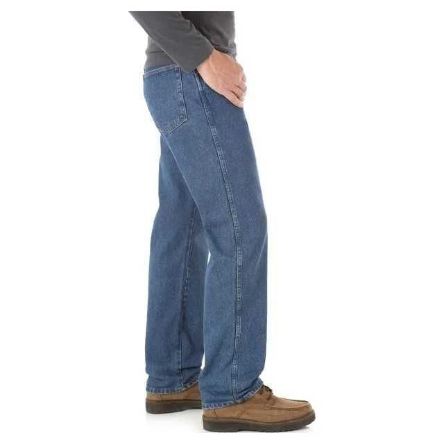 Великий розмір чоловічі джинси вільного крою Wrangler Rustler