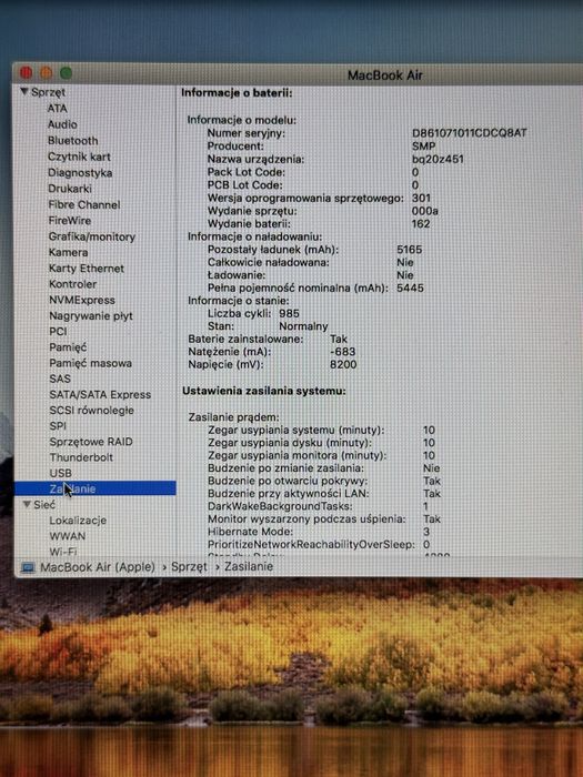 MacBook Air 13" Late 2010 | Sprawny