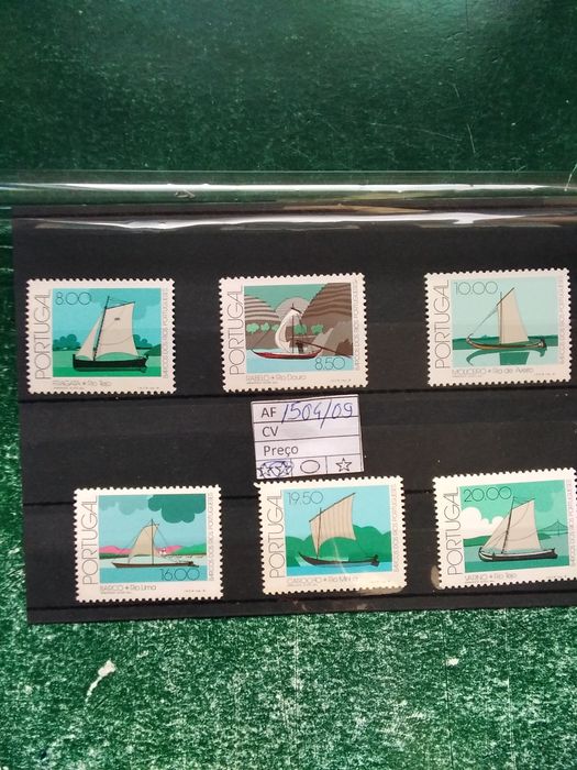 1981 Barcos Dos Rios Portugueses MNH **