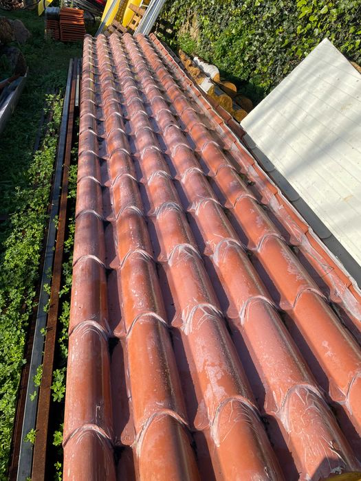 vendo 5 chapas de painel sandwich a imitar telha