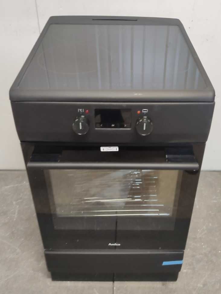 Kuchnia z płytą indukcyjną Amica 510IE3.325TaDo(Bm) 50cm OUTLET 14EF26