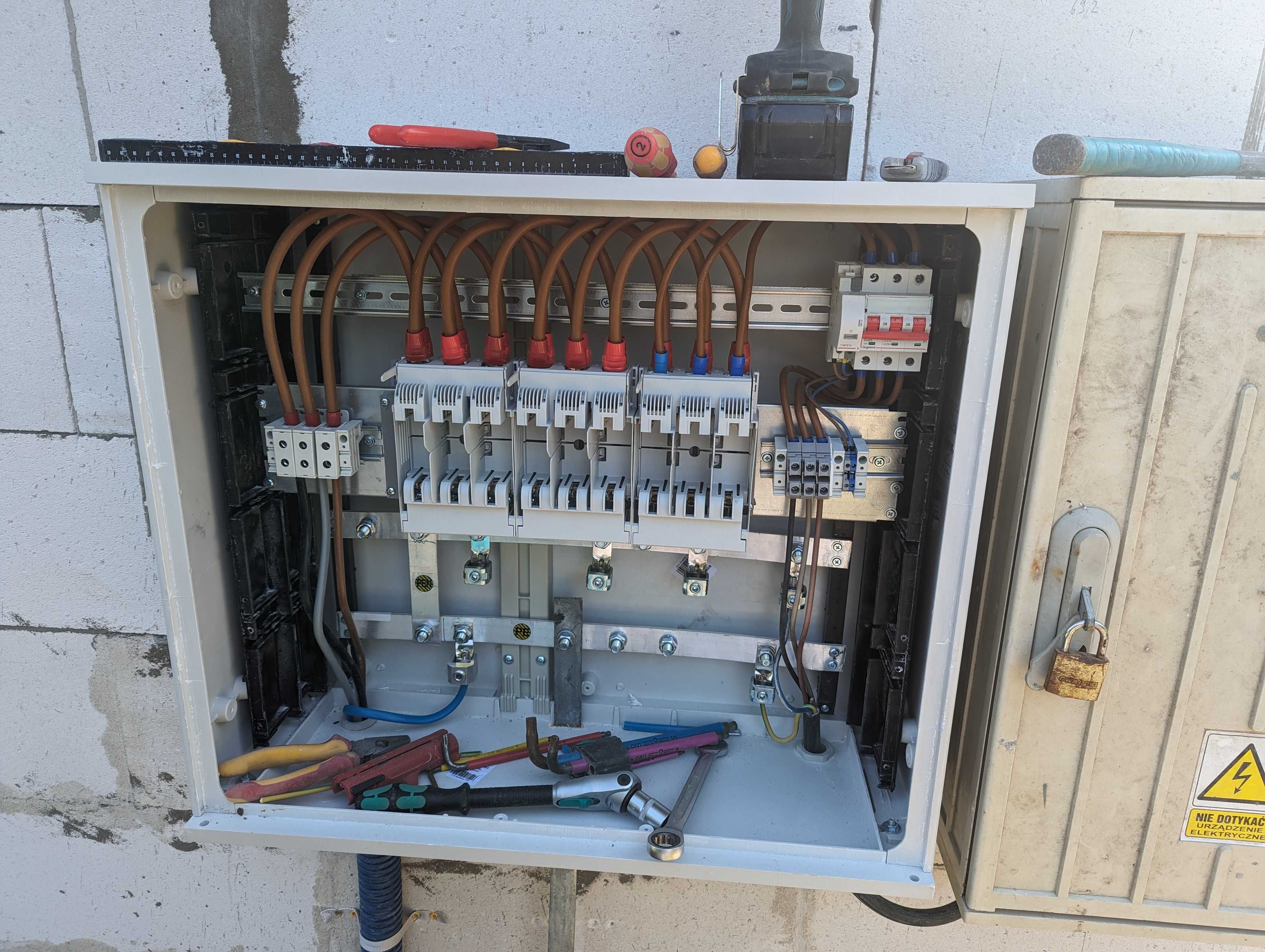 Elektryk, instalacje elektryczne, pomiary, kompensacja mocy biernej