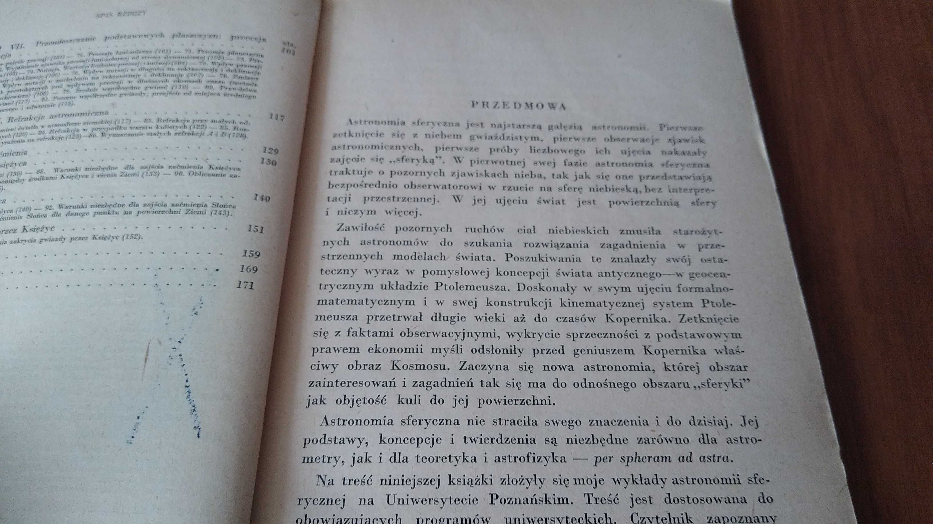 Astronomia sferyczna / Józef Witkowski.