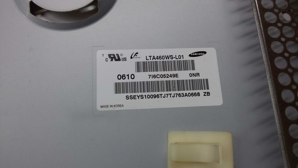 lta460ws-l01 painel tv lcd samsung