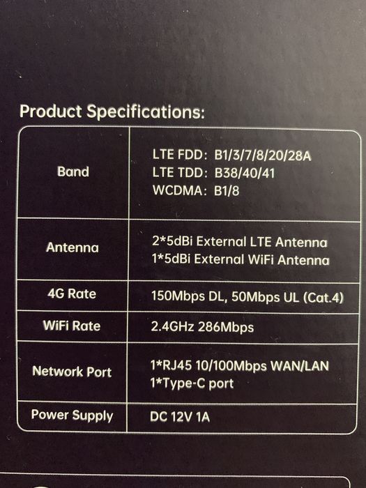 Автомобильный 4g\LTE модем-роутер Мобильный комплект интернета