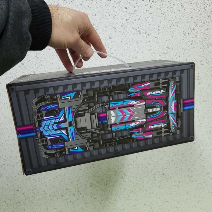 Конструктор Лего Ferrari машинка Cyberpunk 426 деталей Technic lego