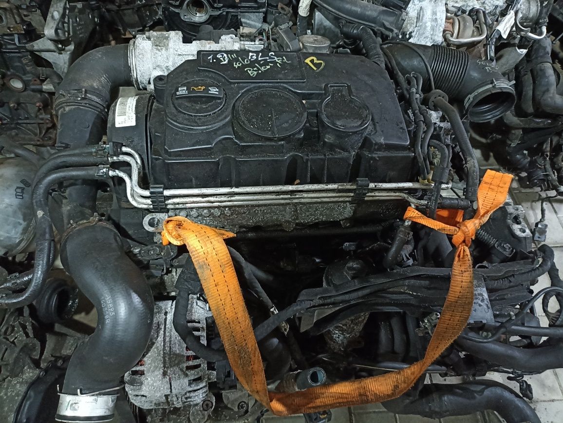 Двигун, мотор 1.9 bls, brr. 2.0 cba, bmm, bmp