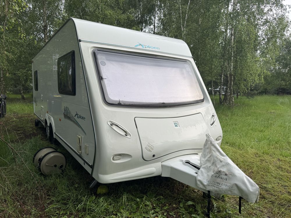Elddis Xplore 2008 Przyczepa Kempingowa Namiot