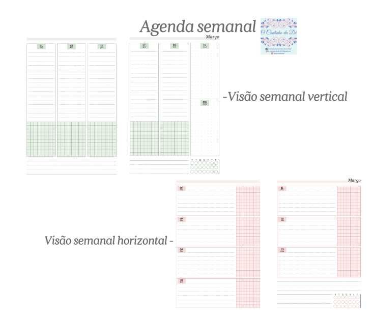 Agenda personalizada 2024