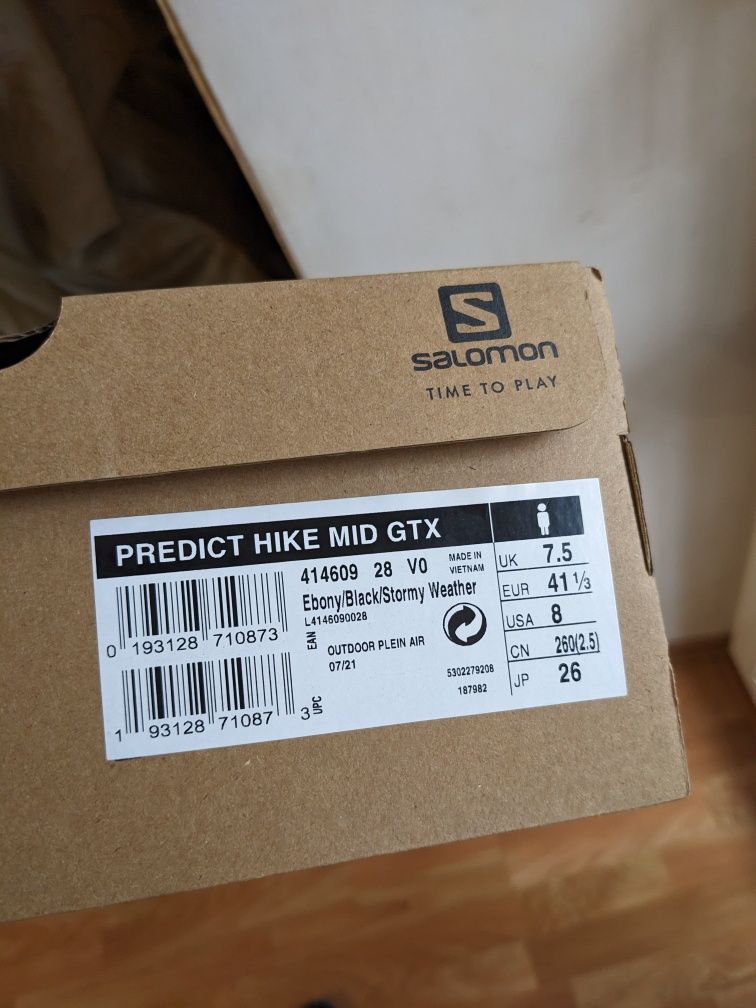 Трекінгові кросівки Salomon Predict Hike Mid GRT