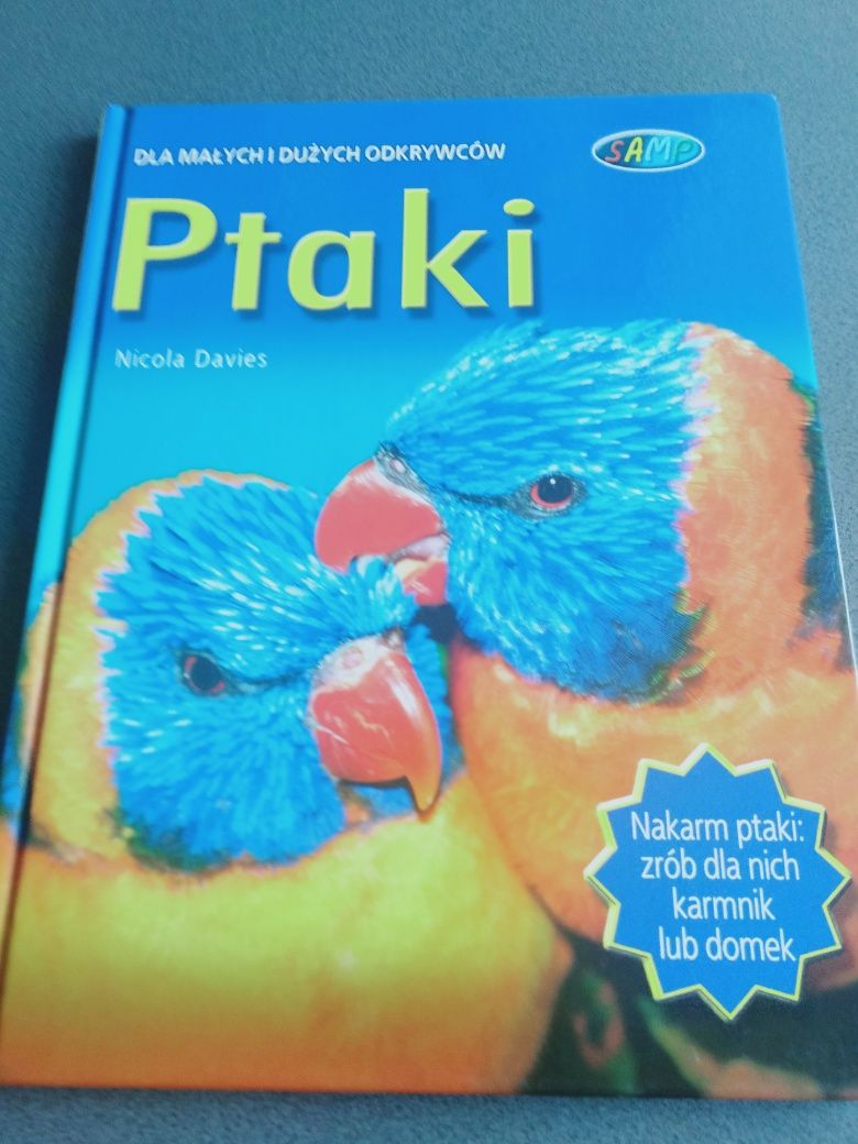 Książka dla dzieci Ptaki.
