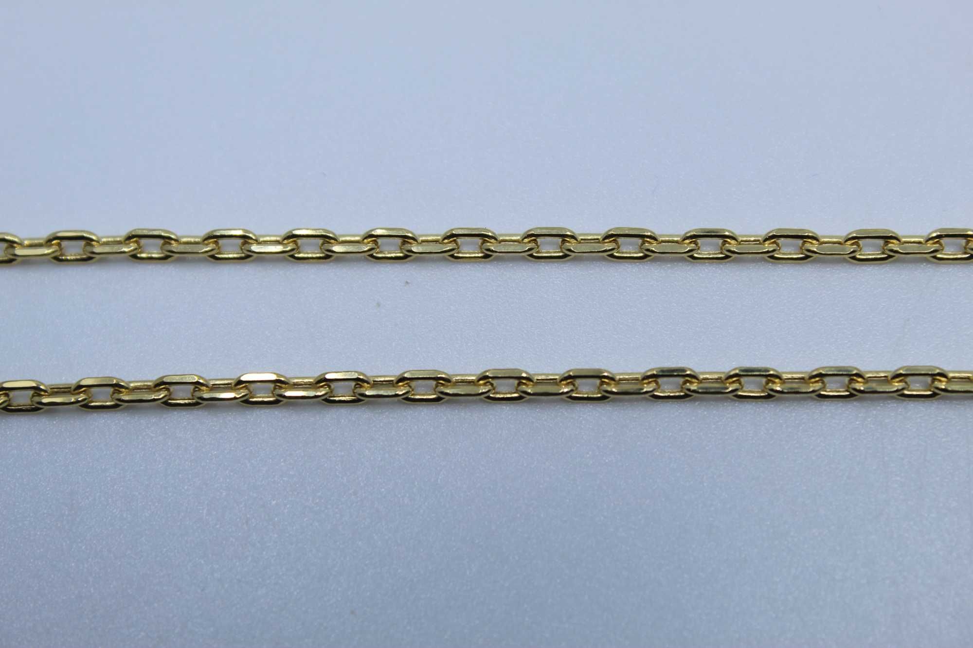 Złoty łańcuszek damski 585 14K 4,19 g 45cm Ankier Nowe Klasyk