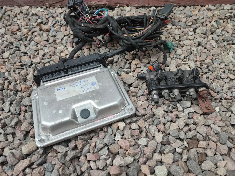 BMW E60 / E61 ORYGINALNY STEROWNIK GAZU PRINS  KOMPLETNA INASTALACJA GAZOWA 6 CYL. + WIĄZKA SILNIKA DO GAZU + WTRYSKIWACZE GAZU DO SILNIIKÓW GAMY M54B22 / M54B25 / M54B30 SPRAWNY W 100%