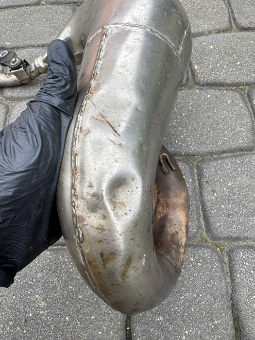 dyfuzor wydech kolanko kolektor tlumik ktm sx 85 / 105 husqvarna tc 85