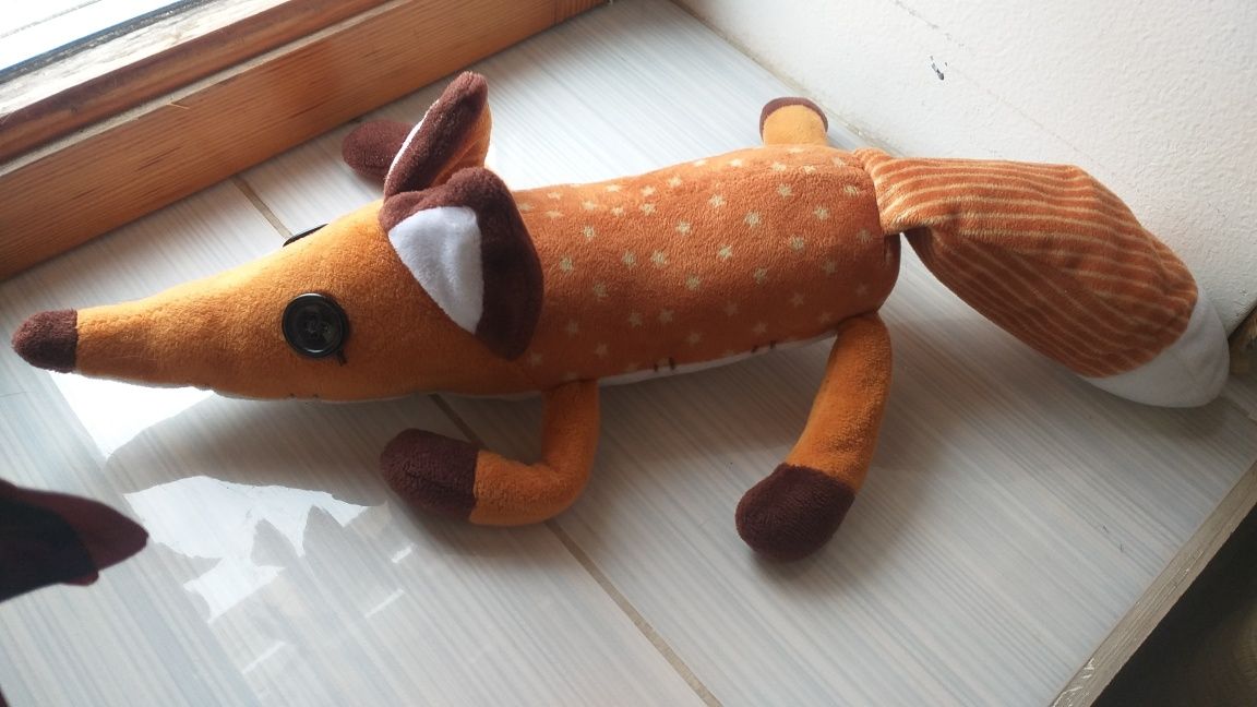 Іграшка лисиця з "Маленького принца"