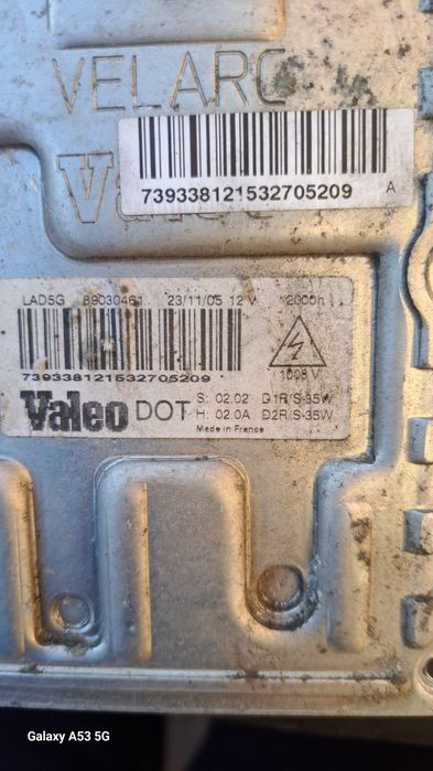 Przetwornica Valeo xenon Citroen C8 Peugeot 807  Phedra Fiat Ulysse