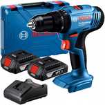 BOSCH Akumulatorowa wkrętarka udarowa GSB 183-LI 2x2.0 Ah