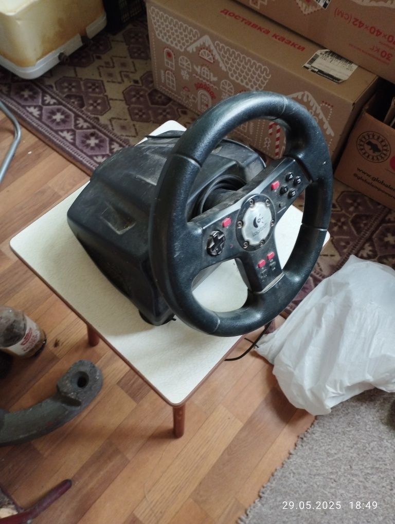Руль Logitech formula