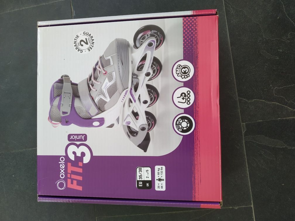 Patins em linha OXELO Fit3 Júnior