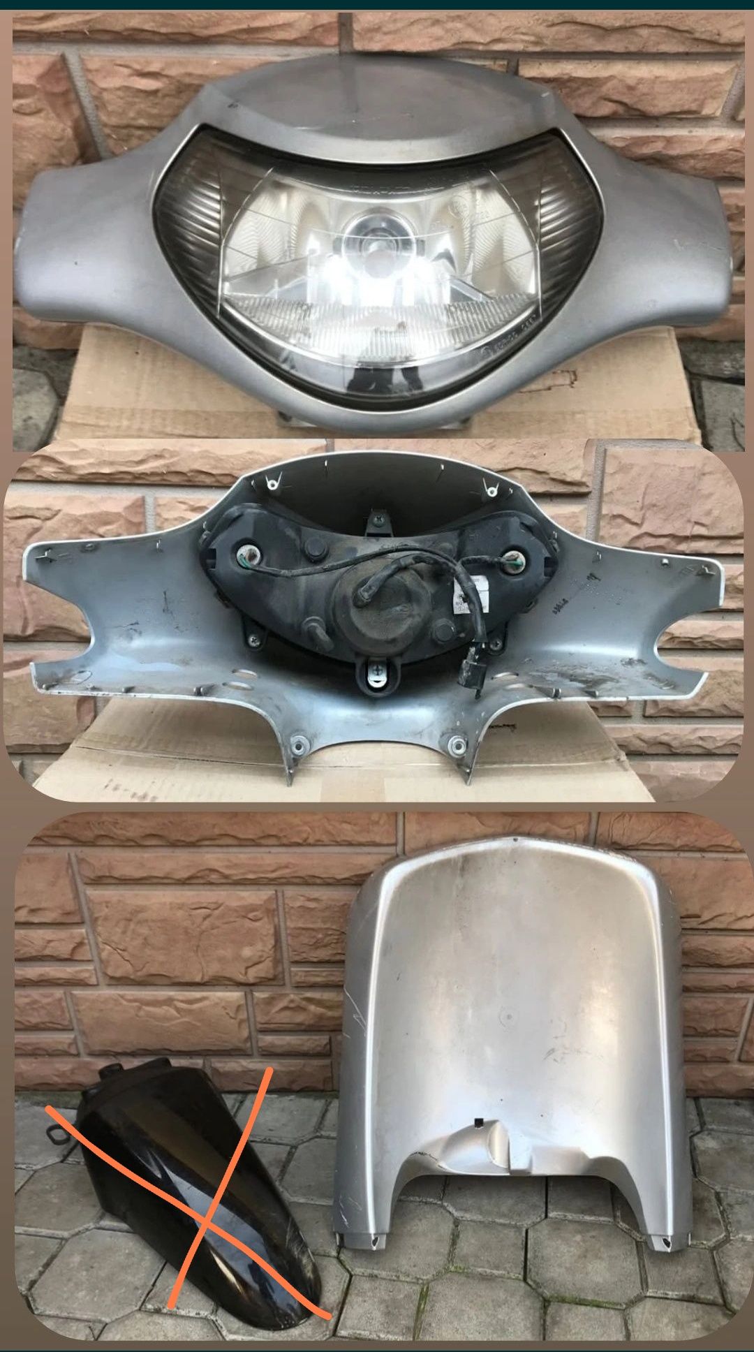 Honda sh 125 150 карб 01-04 рік хонда сш сх пластик