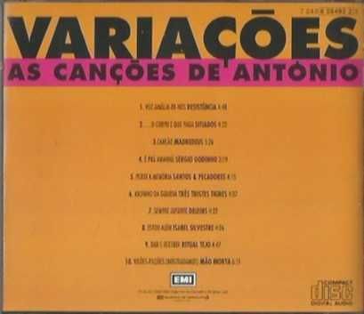 Variações: As Canções de António