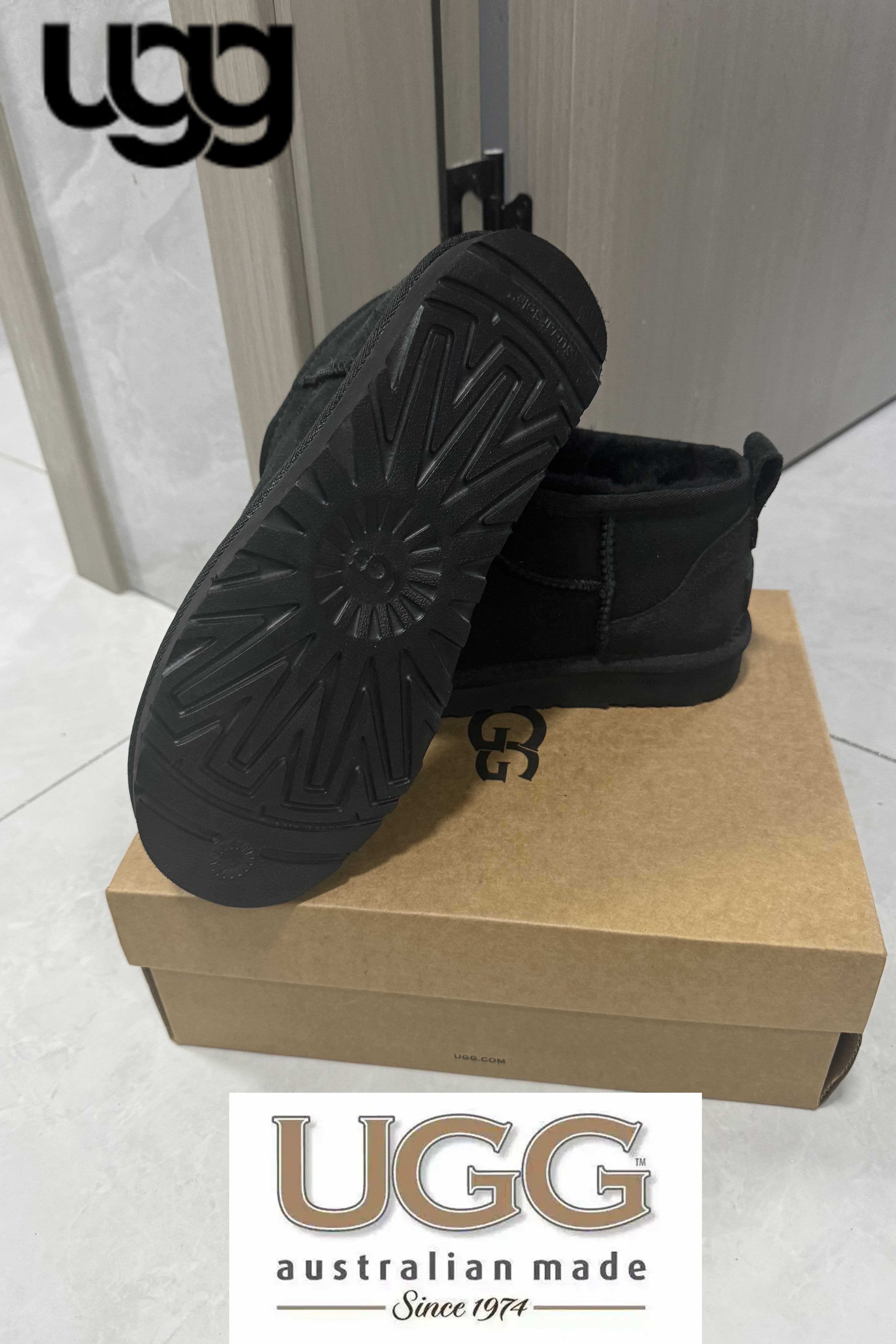 UGG Classic Ultra Mini Boot Czarny EU38